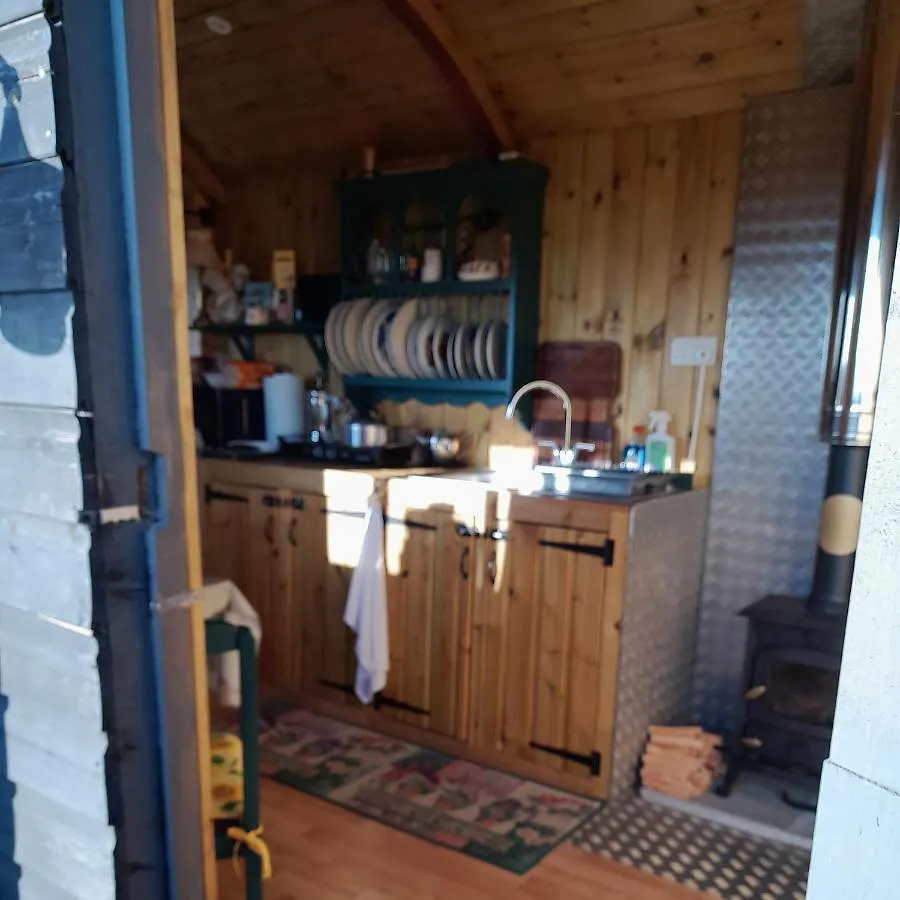 Lower Haven Shepherds Hut Bath Luksustelt
